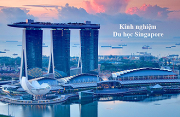 kinh nghiệm du học tại singapore